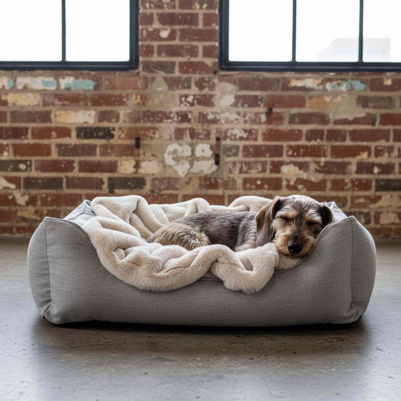 Hundedecke Plaid Miro gravel