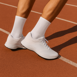 Sukats® 6 pares de calcetines deportivos | El atleta | Calcetines de tenis | Calcetines para correr | Sin costuras | Blanco o negro | Múltiples tamaños