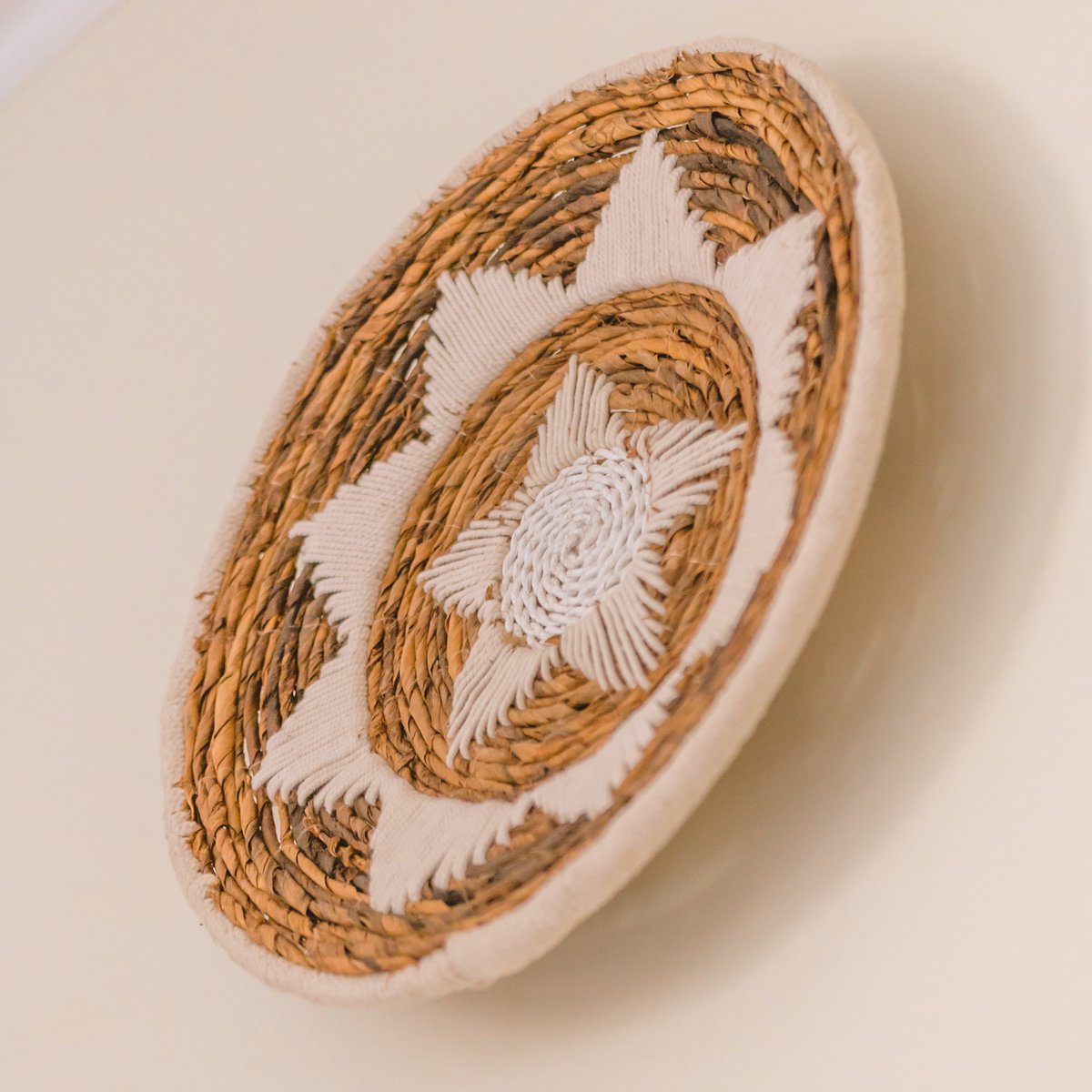Decoración de pared | Cesta de pared | Cuenco Decorativo GUMA de Fibra de Plátano (2 tamaños)