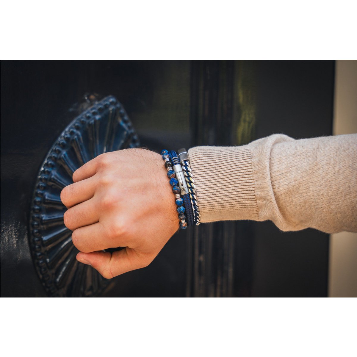 Seilarmband 6mm - Ruyter-Kollektion | Ausgabe schwarz