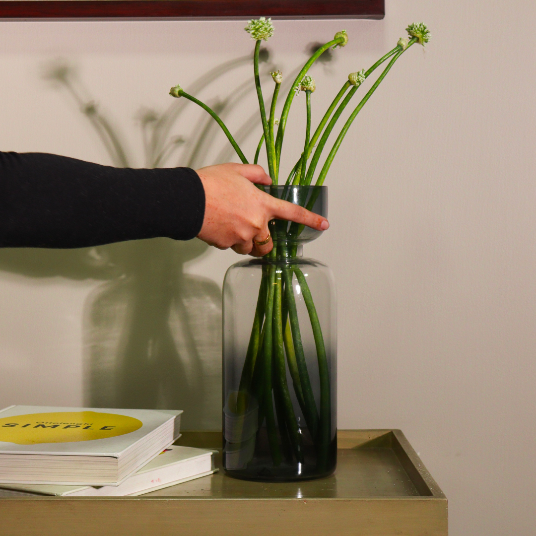 Vase | Handblown Tinted Grande Size Colors | Glass