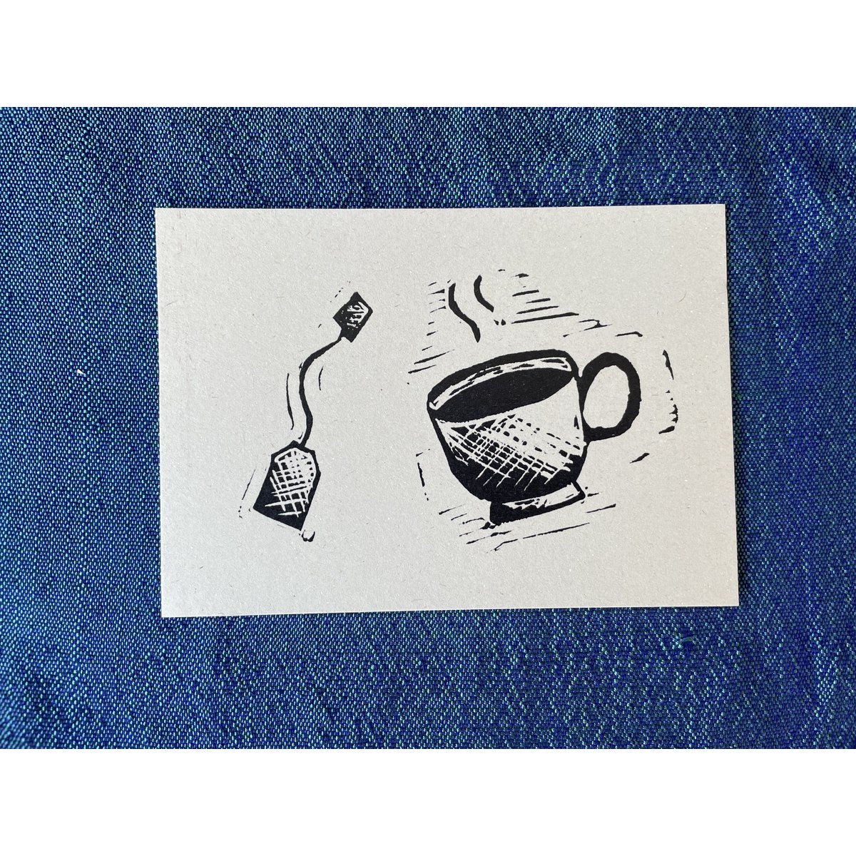 Cartolina della tazza di tè