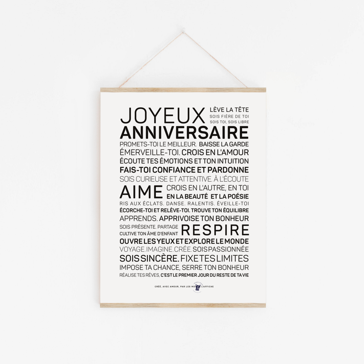 Joyeux anniversaire