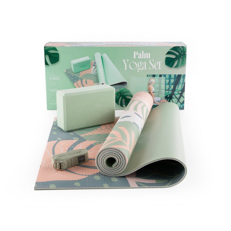 Yoga begyndersæt - palme design
