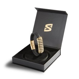 Pulsera de cuero "Helix"