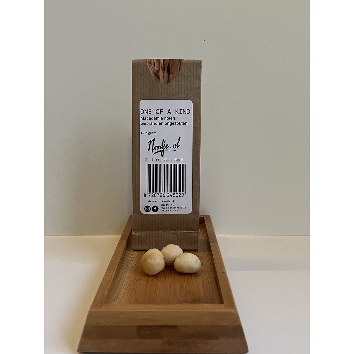 Einzigartige Macadamia, ungesalzen