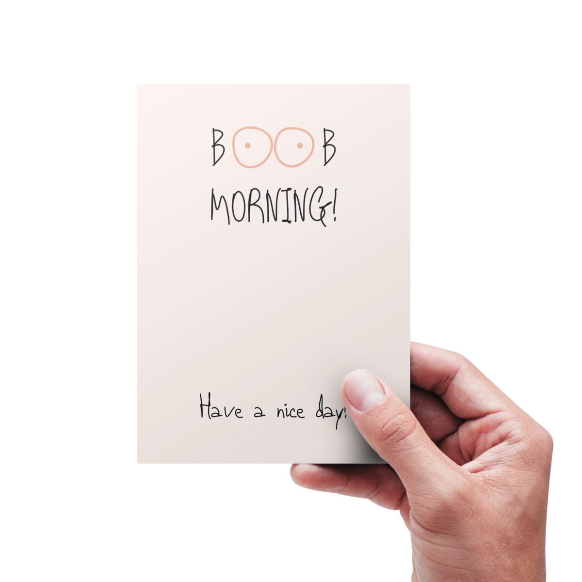 Postcard | Boob Morning