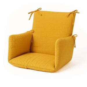 Honey Organic Cotton High Chair Cushion
