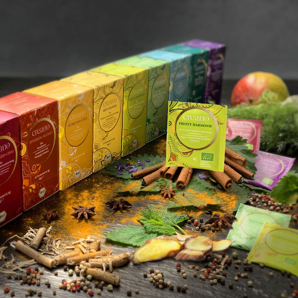 Bio-Teebeutel Fruchtige Kamille, 20er Pack