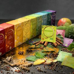 Økologiske teposer Fruity Chamomile, pakke med 20 stk