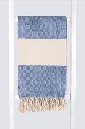 Sax Blue 100cm x 180cm 100% Cotton