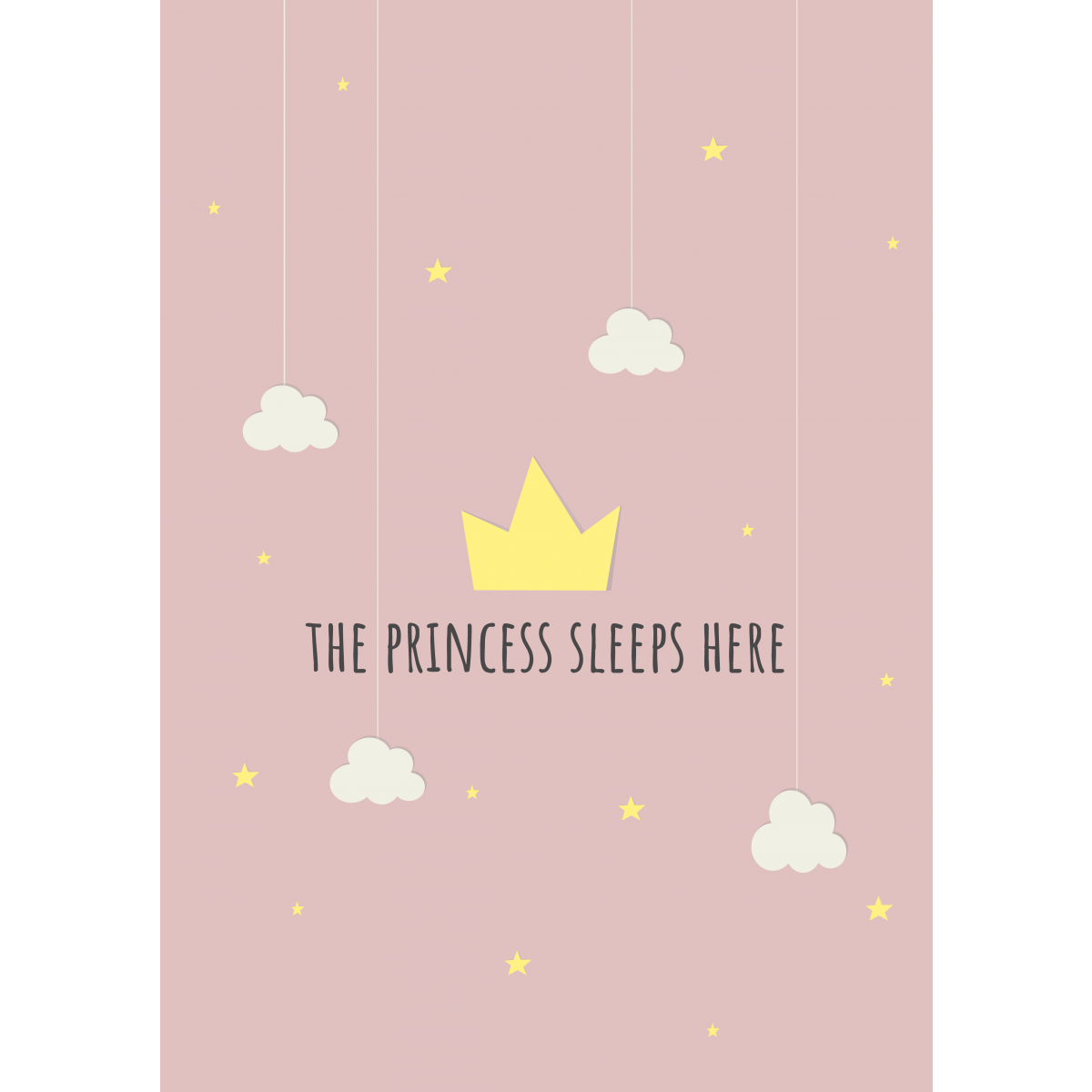 Poster Coniglio-Principessa