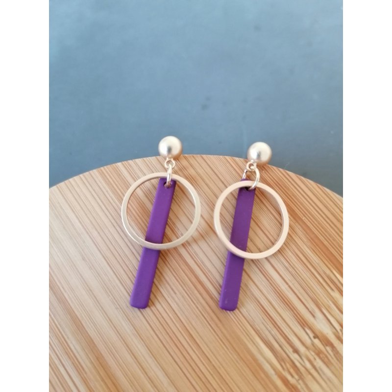 Paulette (aubergine gold)