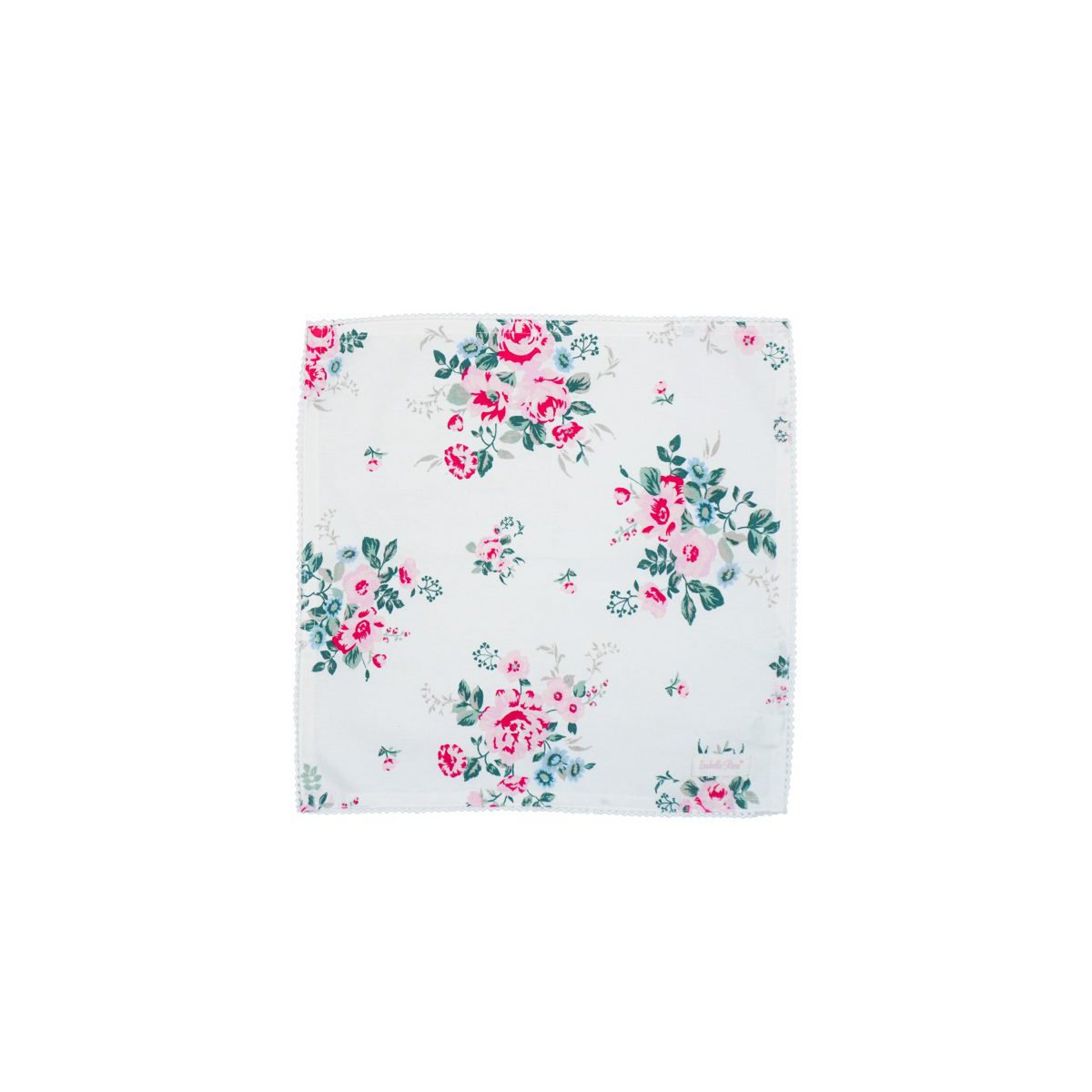 Tovagliolo con pizzo fiore Lisa 40x40 cm Isabelle Rose