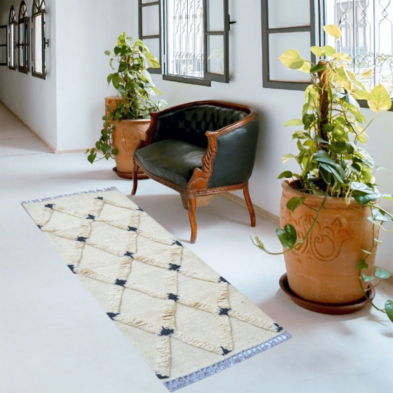 IKAT Surf Crest Kilim tæppe