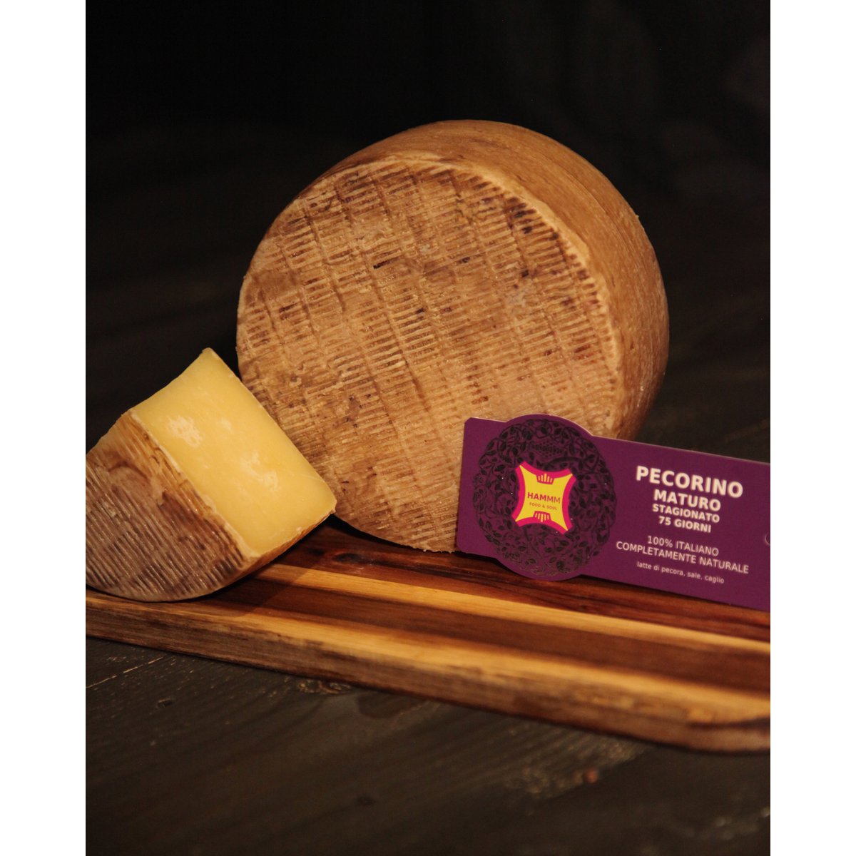 🇬🇧 Mature pecorino aged 75 days – artisanal sheep's cheese