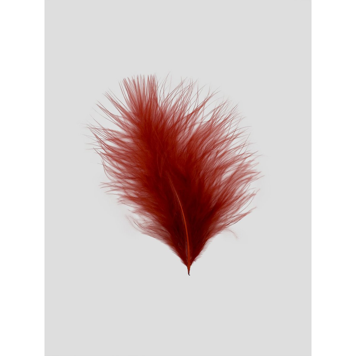 Marabou 12-15cm cognac