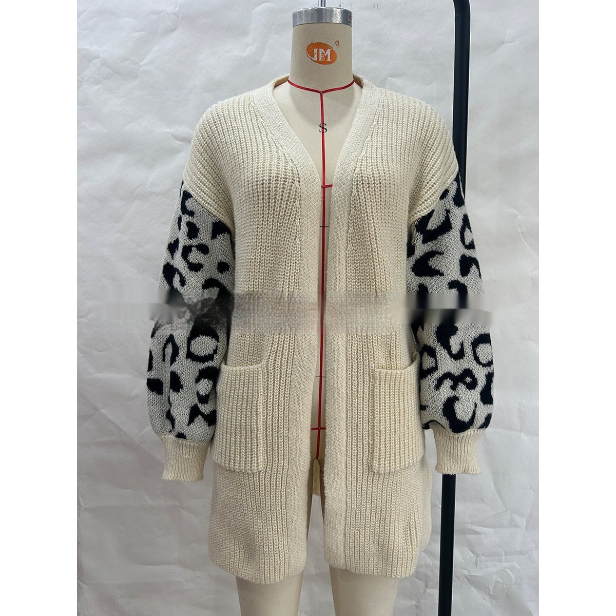 Europæisk og amerikansk mode doven løs sweater