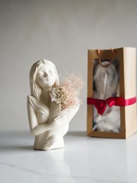 Ręcznie malowany słoik ceramiczny Afeto Box – ręcznie wykonana ceramika wyprodukowana w Portugalii
