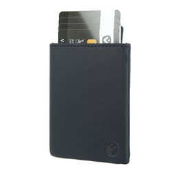 Card Case Pocket Luxe Vintage Blue