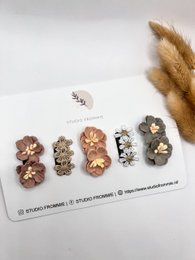 Set of non-slip hair clips Nineveh