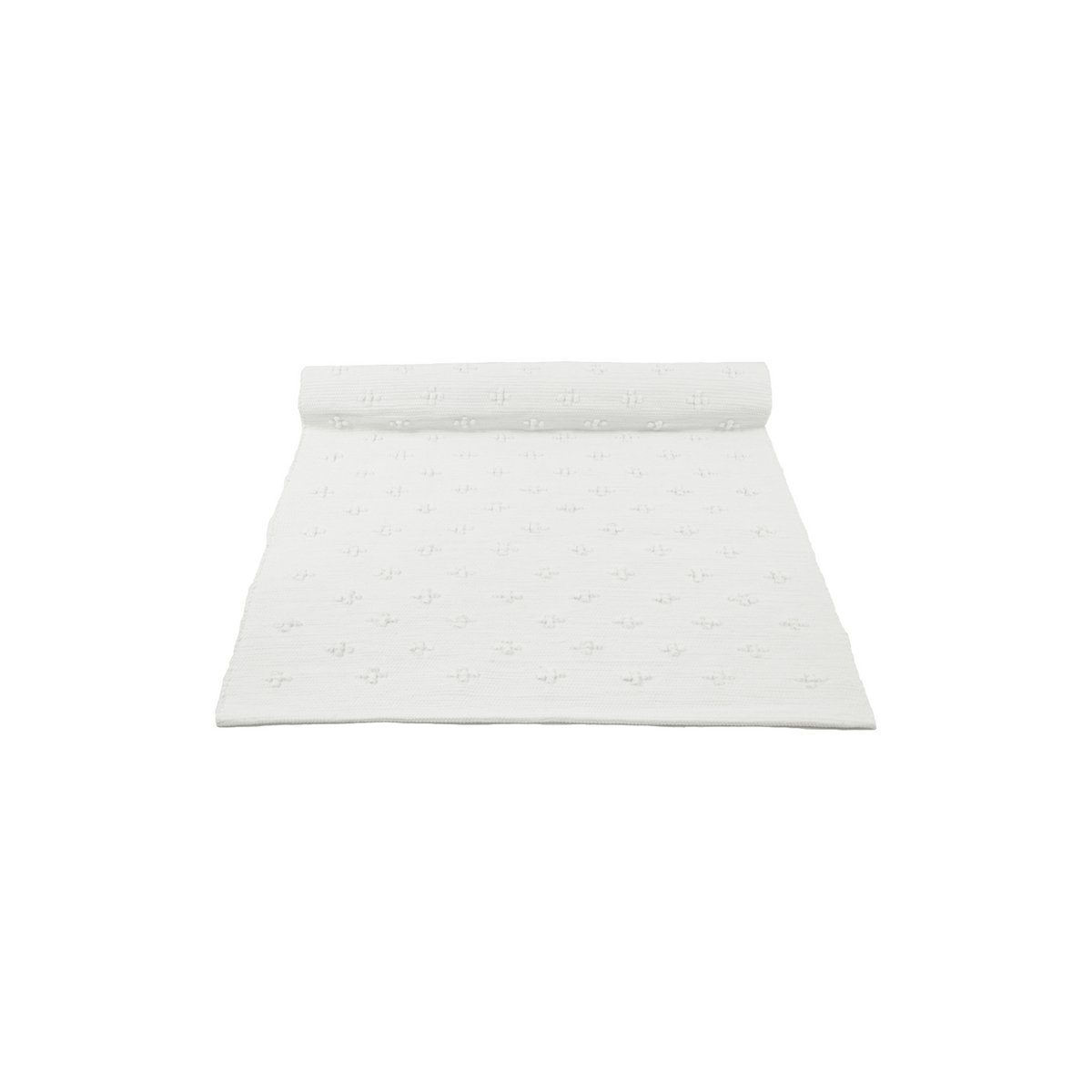 liz wit geweven katoenen kleed medium