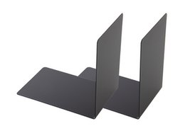 Fermalibri Westcott metallo nero 2 pezzi 90x140x140mm