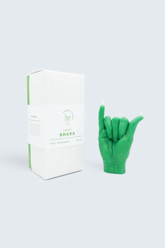 Shaka Candle Green