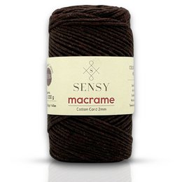 Sensy Premium 2 mm - 160 yards 100 % genanvendt bomuldsmacrame-ledning