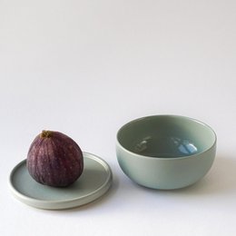 Mini Hollyhock bowl - saliegroen - 150 ml
