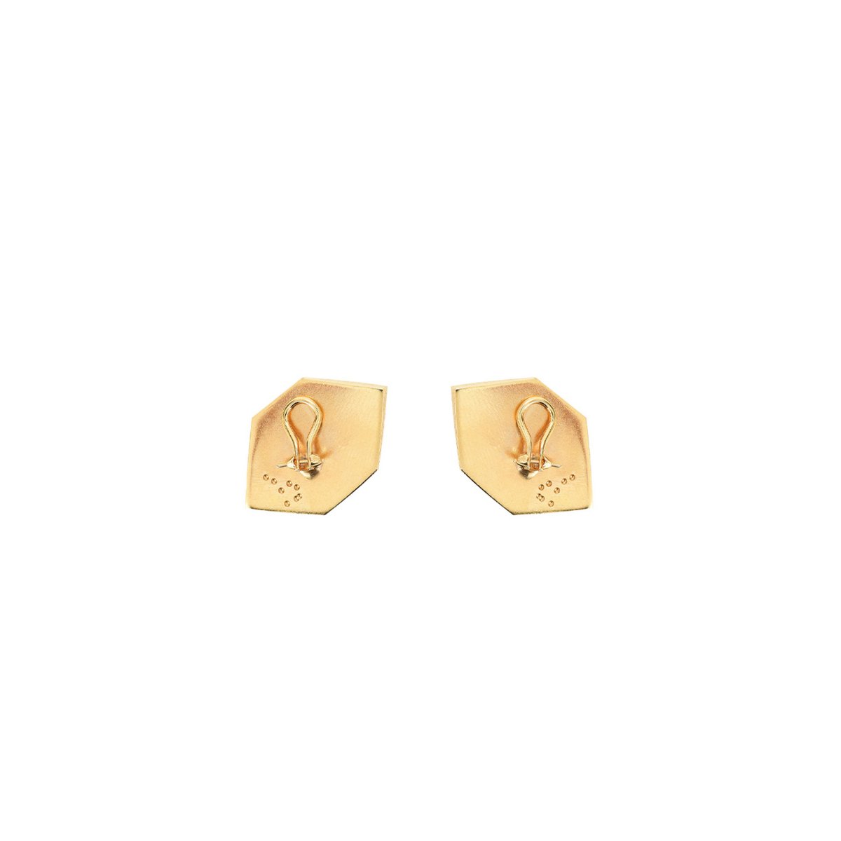 Boucles d'oreilles clips CUBE TROMPE L'OEIL