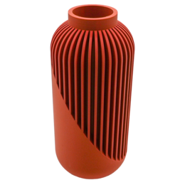 Orion 3D vase - 3D printet vase - Bæredygtig PLA - Velegnet til kunstige blomster