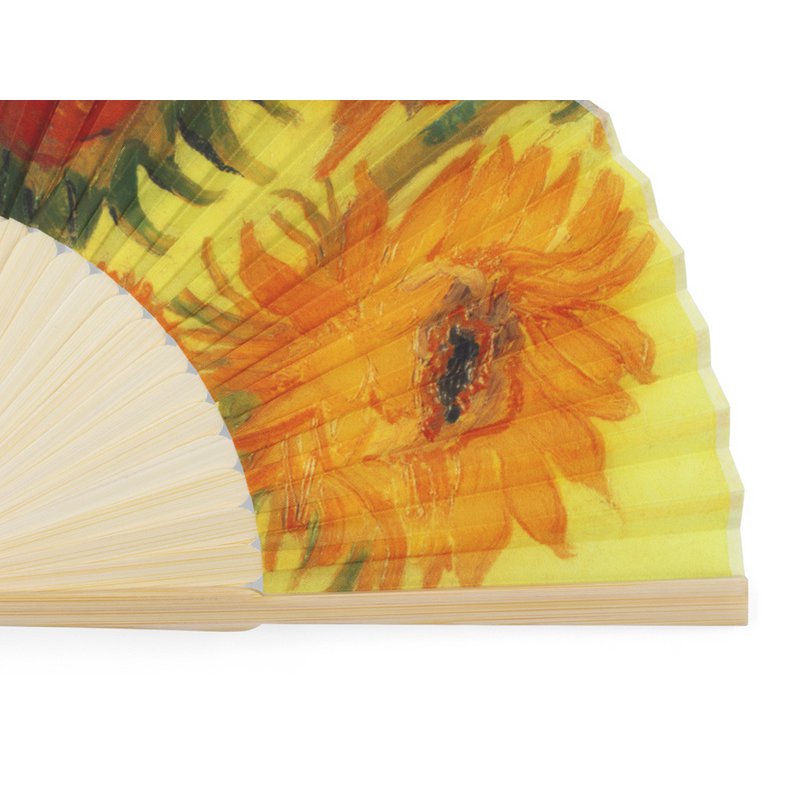 Fan ,  Sunflowers , Vincent van Gogh
