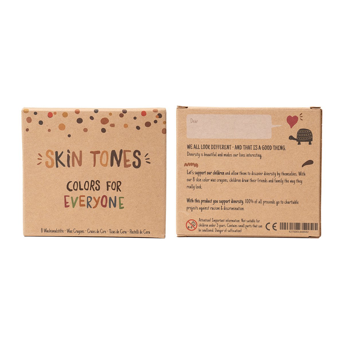 8 Skin Tones Crayons (English Edition)