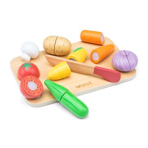 Wooden Vegetable Cutting Set with Cutting Board