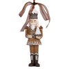 Kersthanger Notenkraker 4x2x13 cm Bruin Kunststof