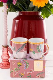 Set/2 Mug Small La Majorelle Pink 145ml