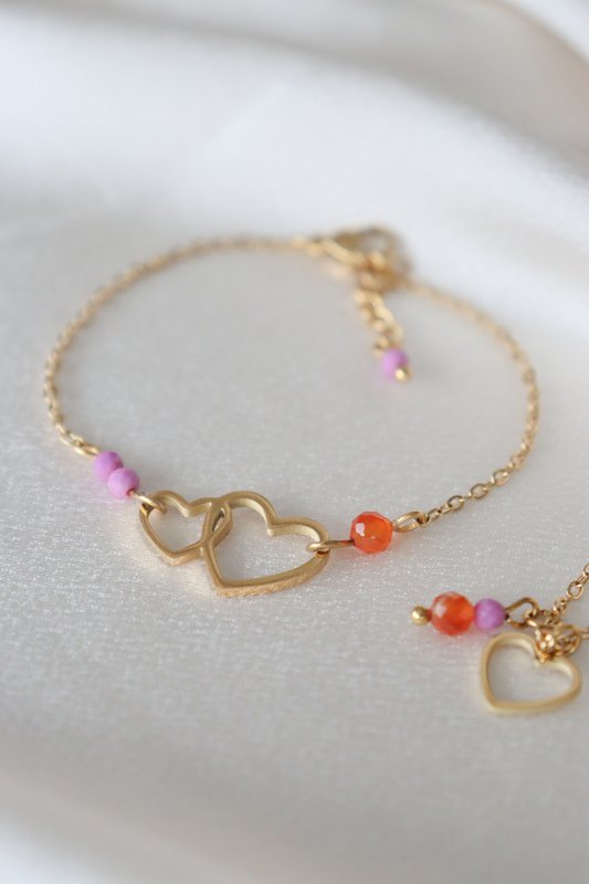 Brazalete amoroso y valiente - oro