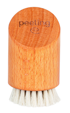 Facial peeling brush