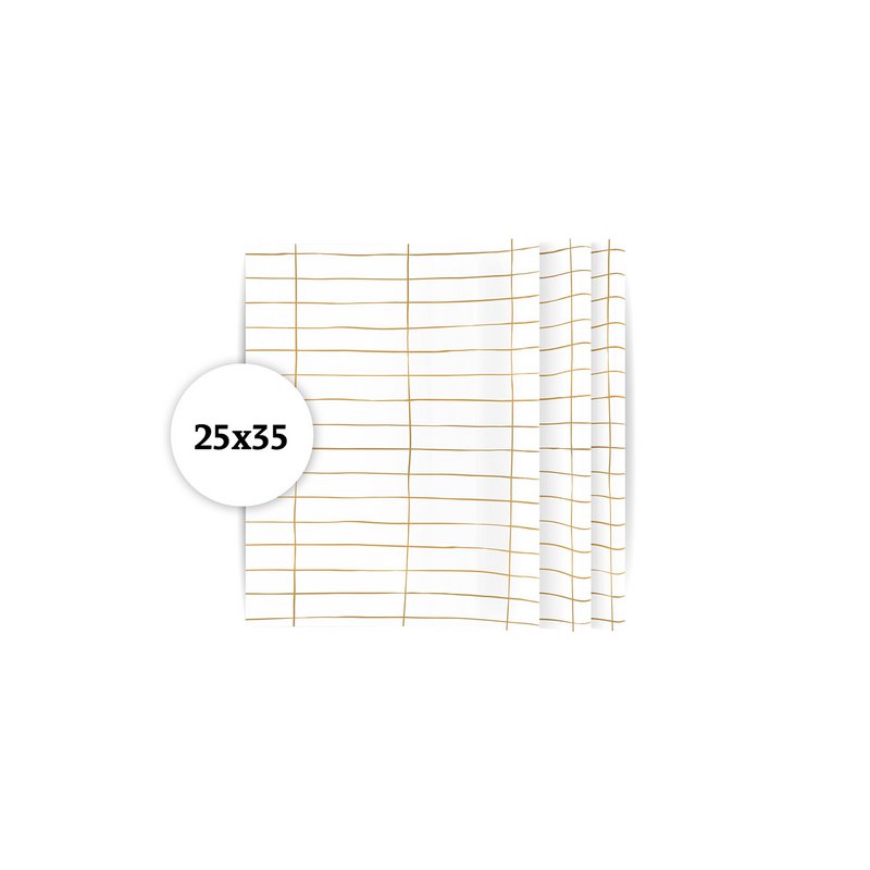 goud 25x35cm