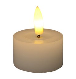 T-LIGHT LED         2PC       WARM WHITE