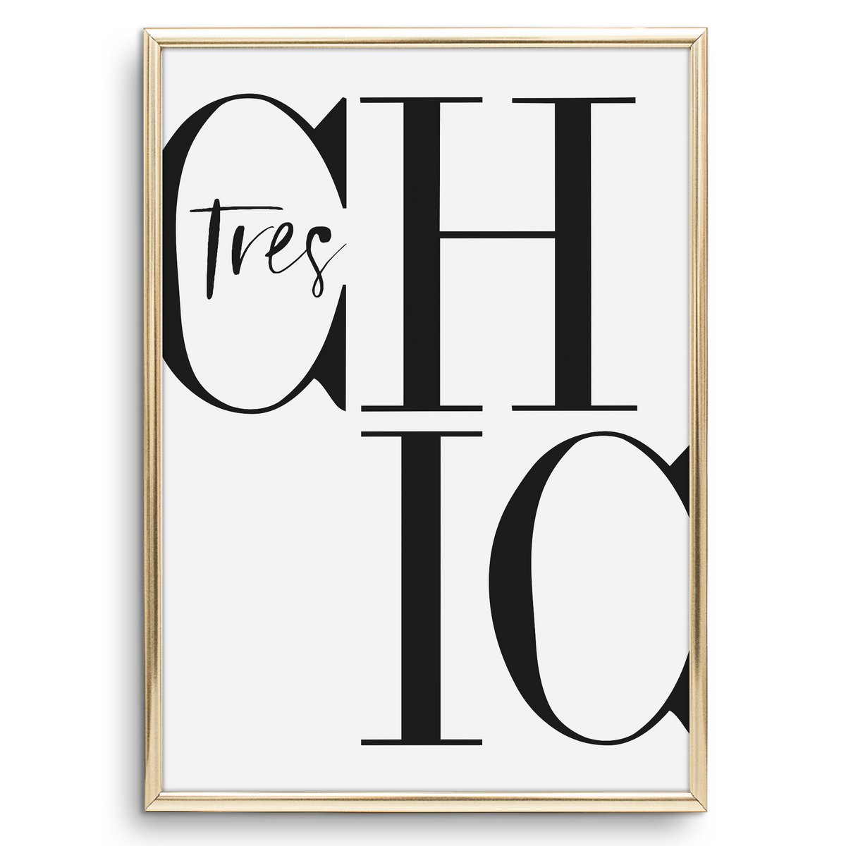 Poster: Tres Chic