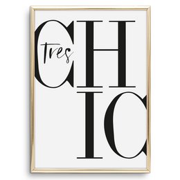 Poster: Tres Chic