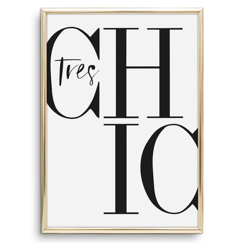 Poster: Tres Chic