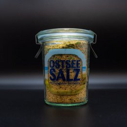 Sale del Mar Baltico con olivello spinoso