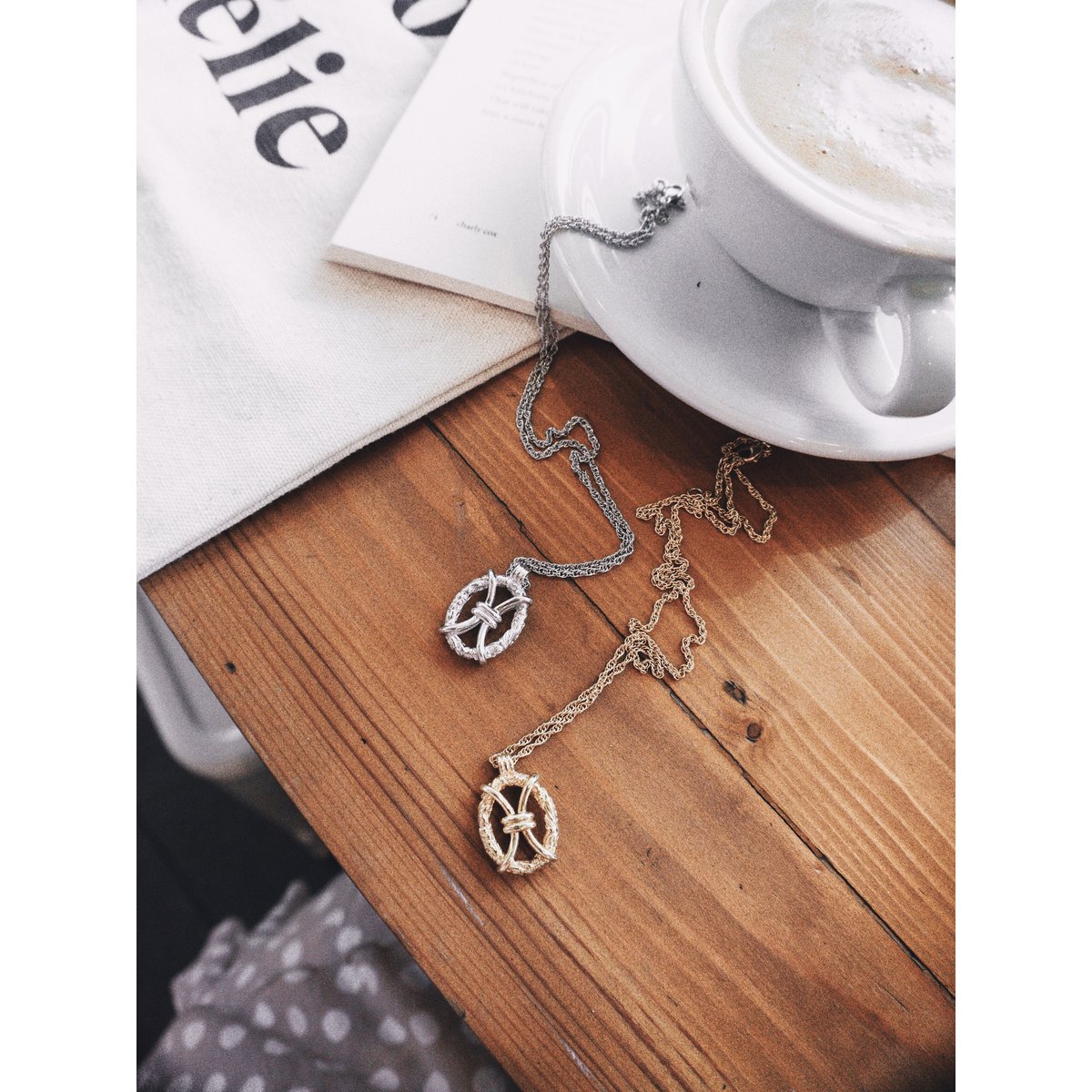 Dreams Come True Pendant Necklace - Gold