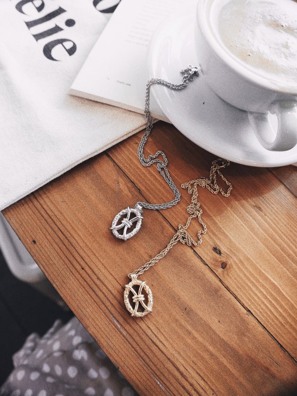 Dreams Come True Pendant Necklace - Gold