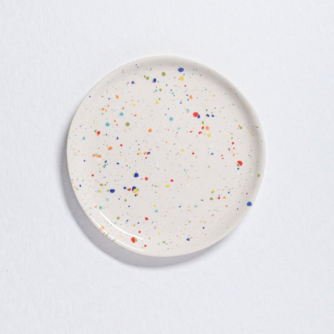 New Party Bread Plate 17cm - Mix 6 Pieces