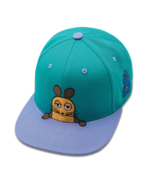 koaa – souris, éléphant et canard « The Crew » – snapback turquoise/bleu