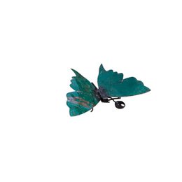 PETIT PAPILLON VERT EN MÉTAL